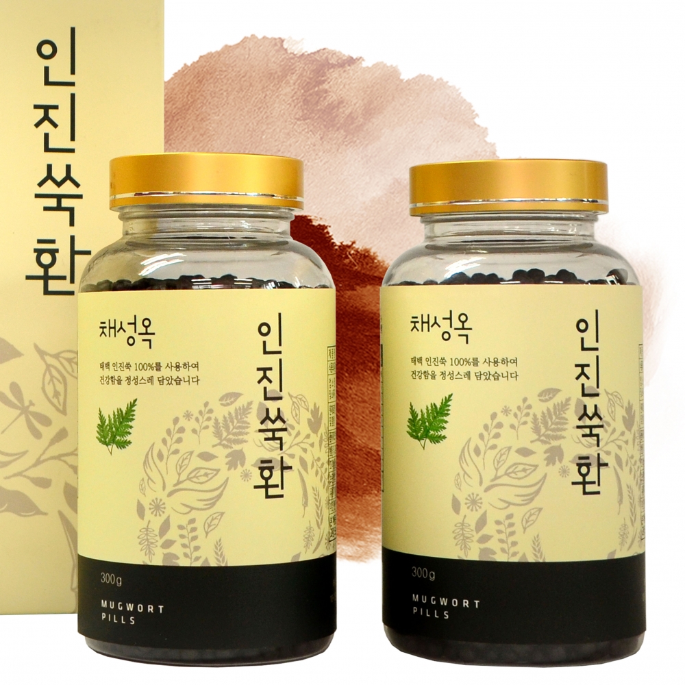 강원더몰,[태백]채성옥 인진쑥환 (300g 2병 세트)