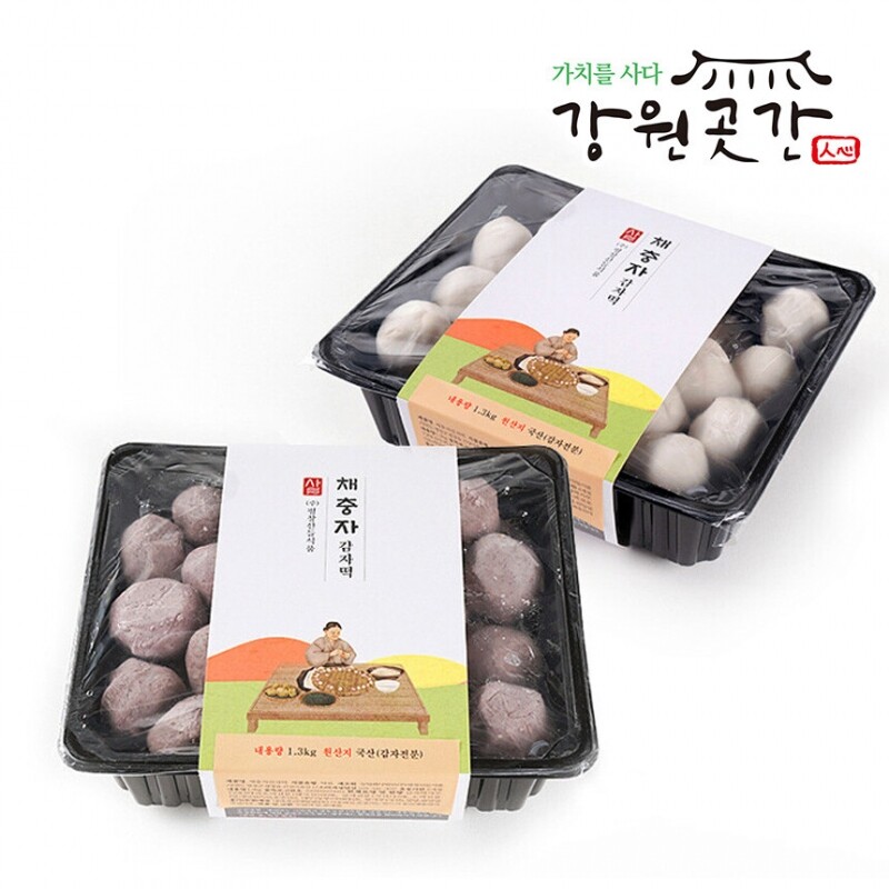 [평창] 채충자 수리취 찹쌀 시루떡 450g - 강원곳간.com