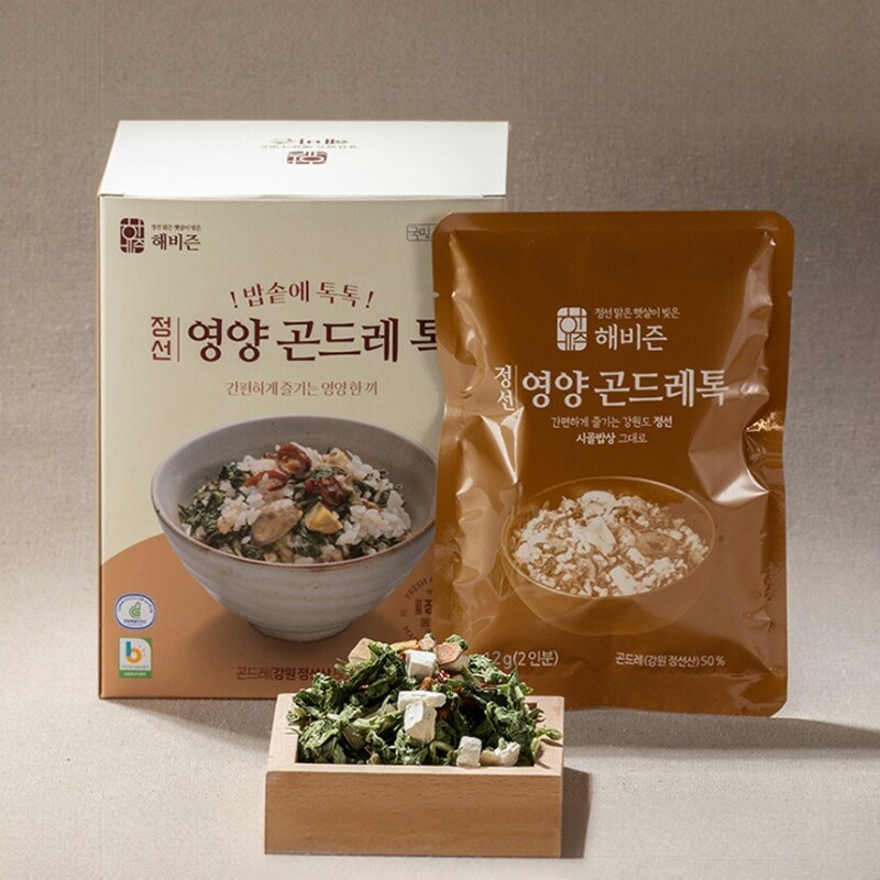 강원더몰,[정선]해비즌 동결건조 건나물 곤드레톡 영양곤드레톡 단품(10인분)