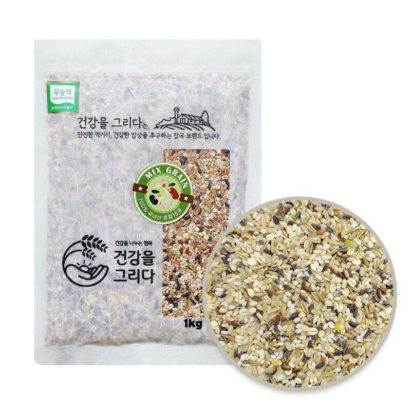 강원더몰,[원주] 건강을그리다 잡곡 모음 총 17종(혼합15곡 율무 백태 강낭콩 찰보리 귀리 병아리콩 퀴노아)