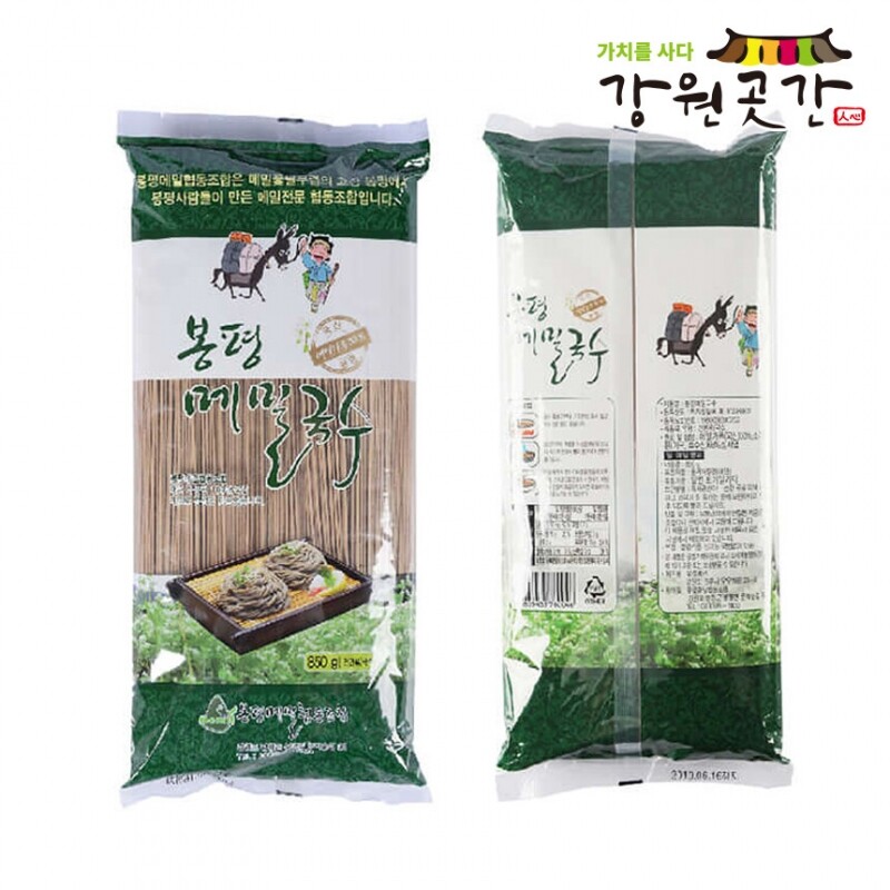 [평창]봉평메밀국수 850g 국내산 메밀 30% - 강원곳간.com