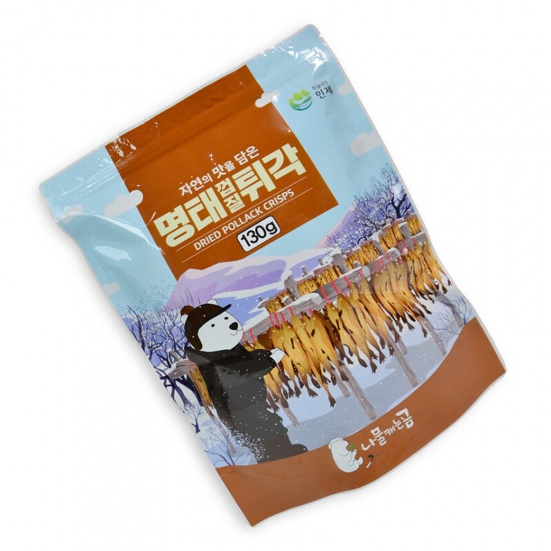 [인제]황태껍질부각 오리지널 130g - 강원곳간.com