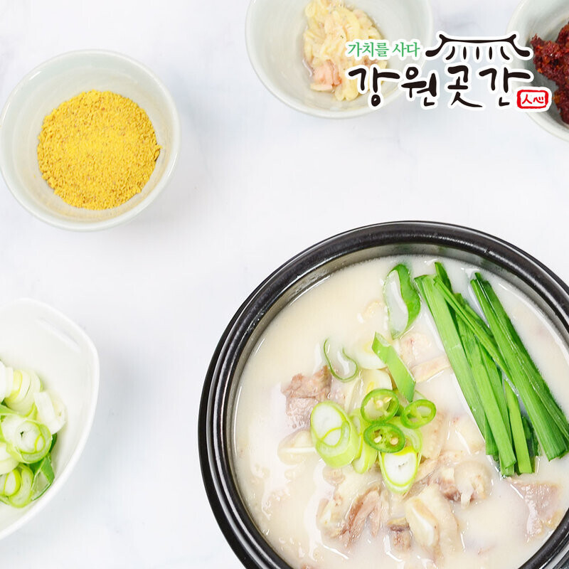 원주몰,강원곳간 맛성비 순대국 돼지국밥 건더기만 180g